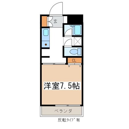 南松本駅 徒歩18分 2階の物件間取画像